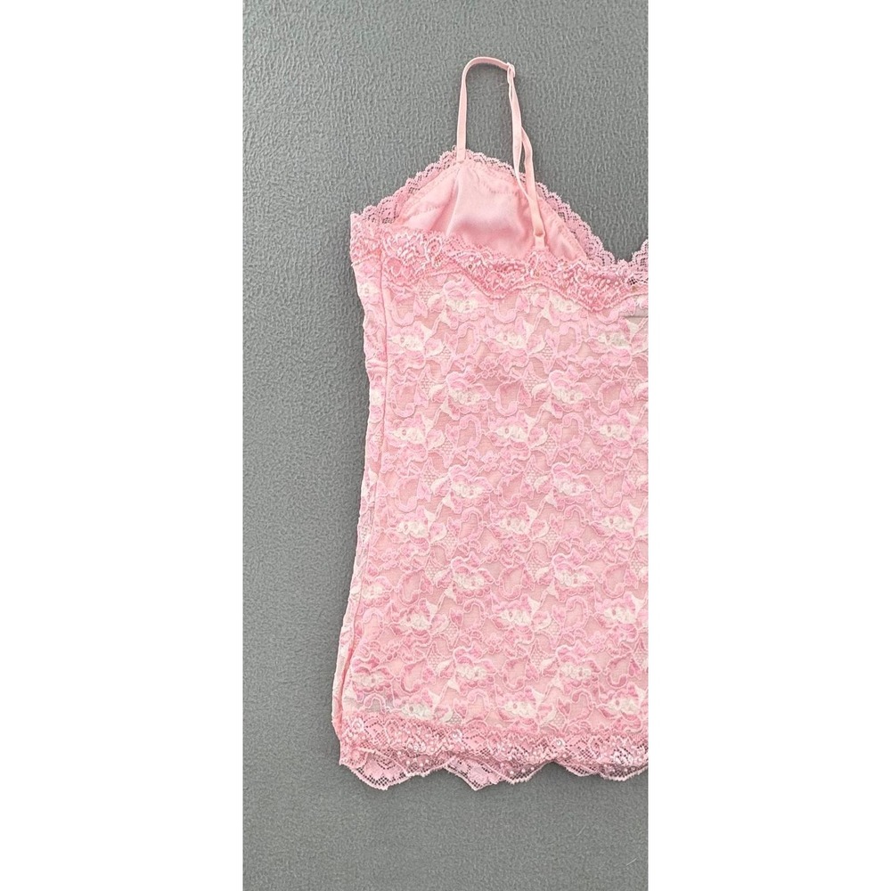 j.t.b. Y2K Lace Cami XL Pastel Pink Floral Fairy Romantic Balletcore Coquette - Picture 8 of 13